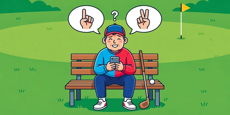 파크골프 OB 벌타 | 1타와 2타가 같이 나오는 이유